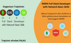 Hapet thirrja për aplikim për trajnimet në MERN Full Stack Developer with Network Basic Skills në Gjakovë