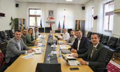 Meeting of the Central Council for Quality Assurance in the University ‘’Fehmi Agani’’ in Gjakova