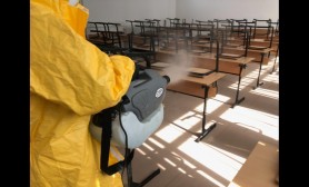 Universiteti i Gjakovës dezinfekton hapësirat në gjithë kampusin