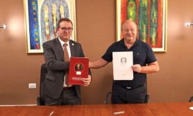 A cooperation agreement is signed with the "International Slavic University" in the Republic of Northern Macedonia