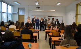 Rector Nimani visited students and staff on the occasion of the beginning of the new academic year at the UFAGJ