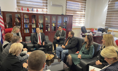 The State Quality Council (KShC) pays a visit to the University “Fehmi Agani” in Gjakova